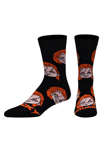 Cool Socks Chucky Heads Men's Socks