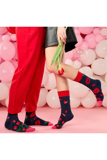 Dedoles Unisex Socks Regular - Tulip Lips
