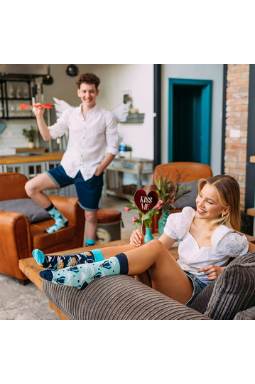 Dedoles Unisex Socks Regular - Flying Amor