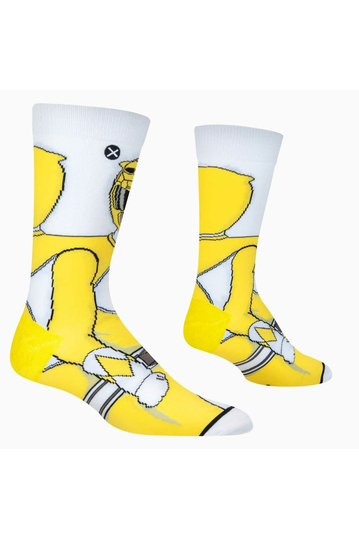 Odd Sox Yellow Ranger Men's Socks