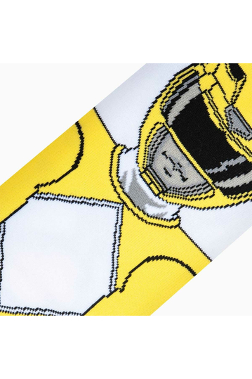 Odd Sox Yellow Ranger Men's Socks