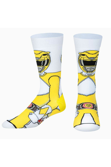 Odd Sox Yellow Ranger Men's Socks