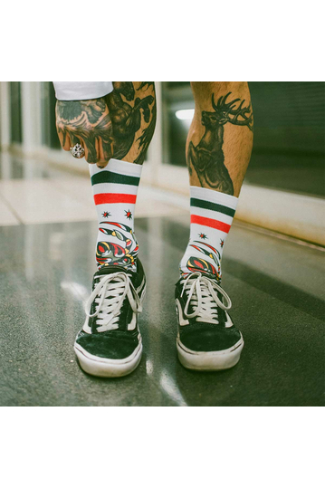 American Socks Venom Mid High Socks