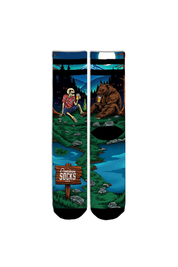 American Socks Riverbank Pals Mid High Socks