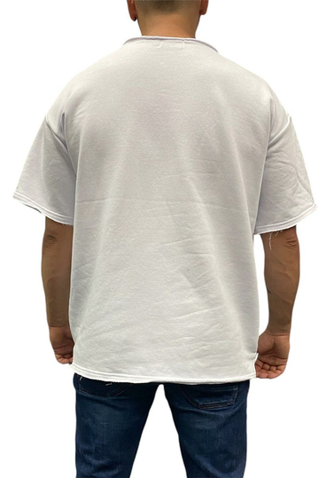 Bigbong Oversize T-shirt French Terry White