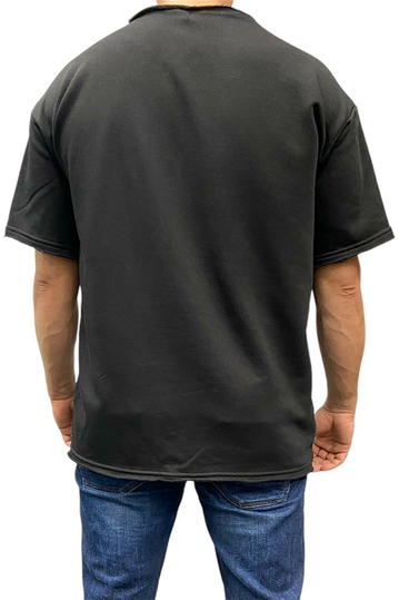 Bigbong Oversize T-shirt French Terry Black