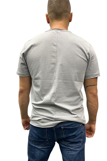 Bigbong Exploding Mouse T-shirt Light Grey