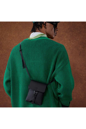 Gaston Luga Spläsh Mini Crossbody Bag Waterproof Black