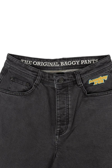 Homeboy Baggy Jeans x-tra Monster Embroidery Washed Grey