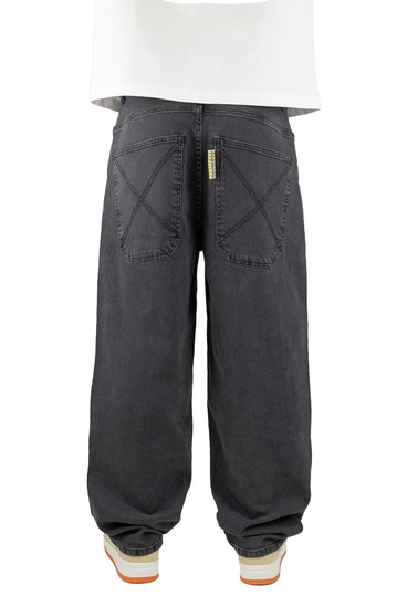 Homeboy Baggy Jeans x-tra Monster Embroidery Washed Grey
