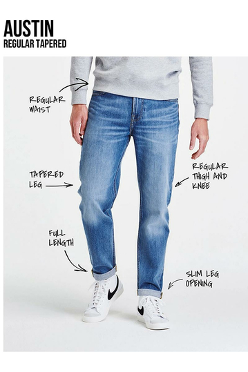 Lee Ανδρικό Jeans Austin Regular Tapered in Nostalgia