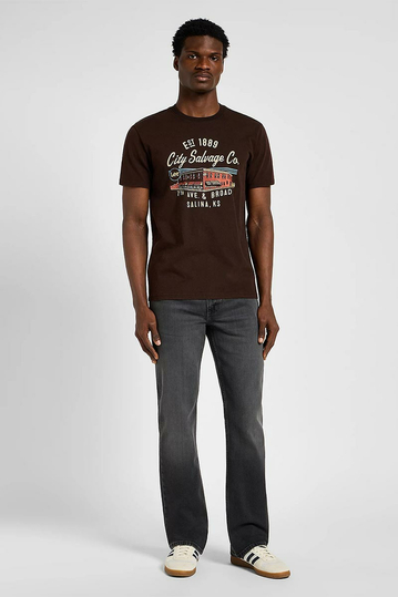 Lee Ανδρικό Jeans Leon Regular Bootcut in Cement