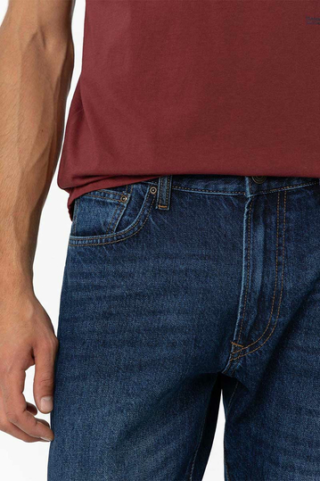 Tiffosi Austin Straight Fit Jeans Medium Blue