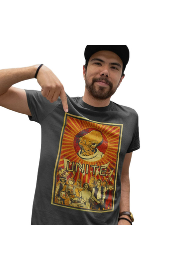 Cotton Division T-shirt Star Wars - Unite With Ackbar