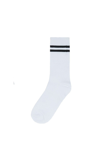 Alcott Unisex 3pack Socks White