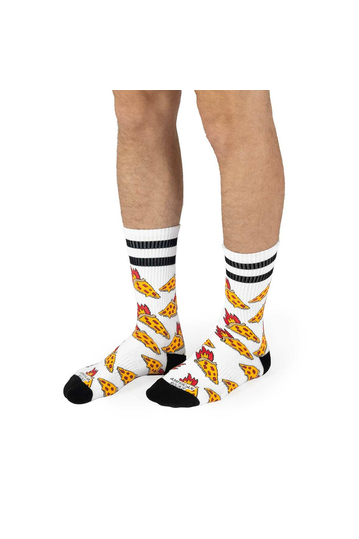 American Socks Pizza Inferno Mid High Socks