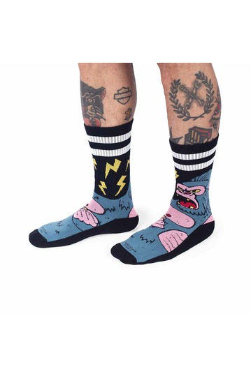American Socks Jungle King Mid High Socks