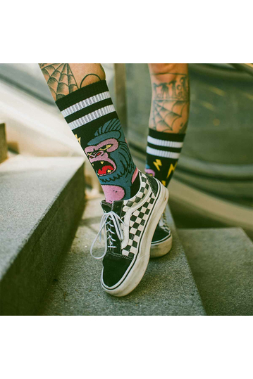 American Socks Jungle King Mid High Socks