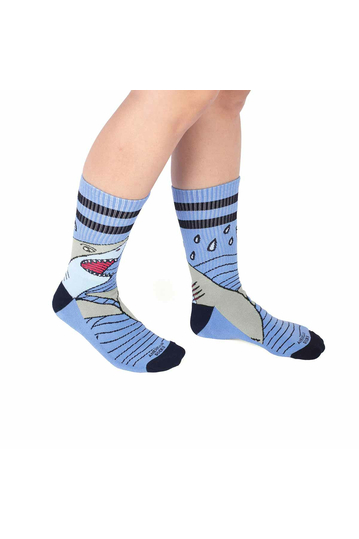American Socks Shark Strike Mid High Socks