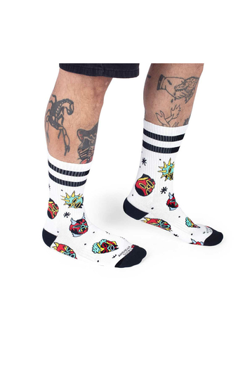 American Socks El Luchador Mid High Socks