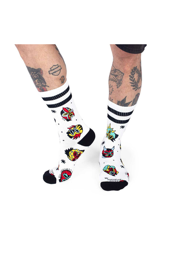 American Socks El Luchador Mid High Socks