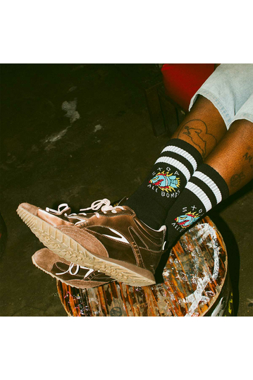 American Socks Stop All Bombs Mid High Socks