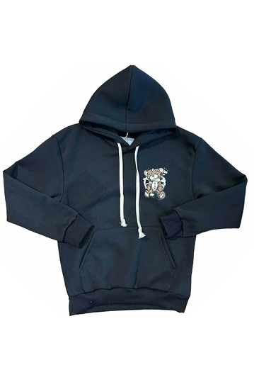 Unisex Φούτερ Teddy Bear Black