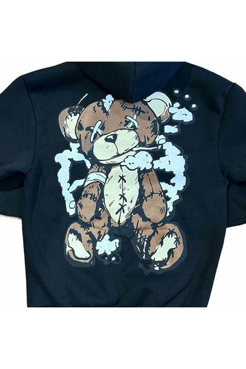Unisex Φούτερ Teddy Bear Black