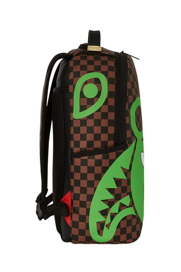 Sprayground Green Money Bear Backpack