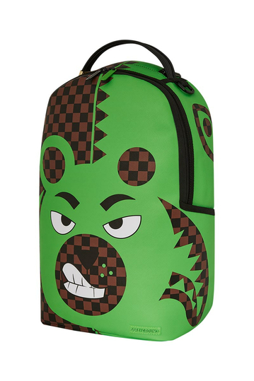 Sprayground Green Money Bear Backpack