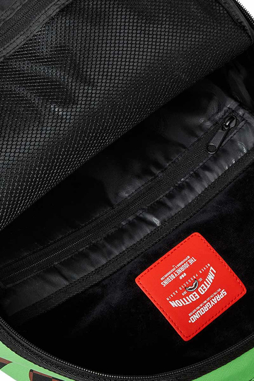 Sprayground Green Money Bear Backpack