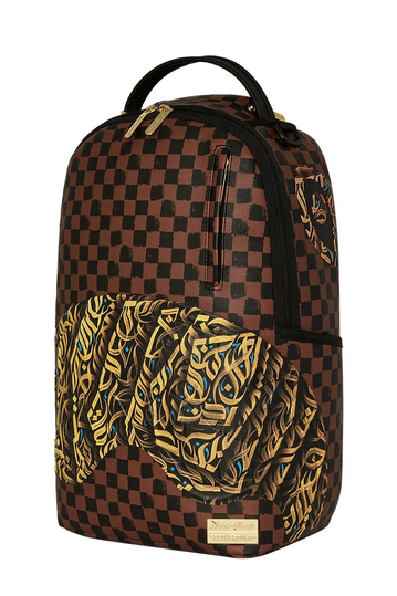 Sprayground Diaa Allam Sharks In Paris Brown Backpack