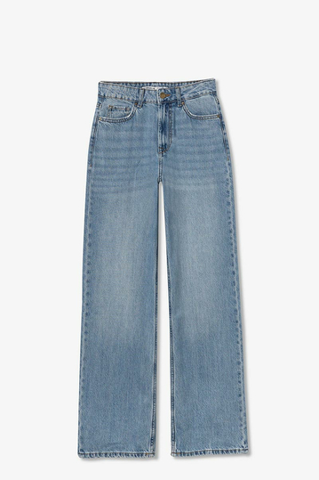 Tiffosi Bonnye Wide Leg Jeans Blue