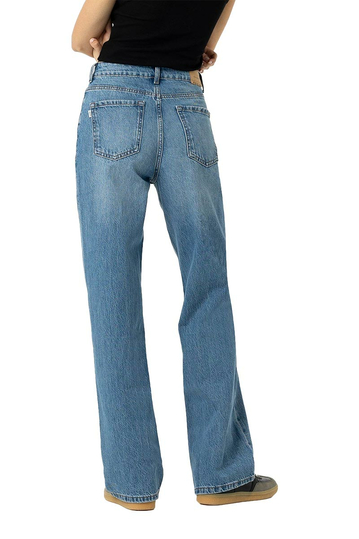 Tiffosi Bonnye Wide Leg Jeans Blue