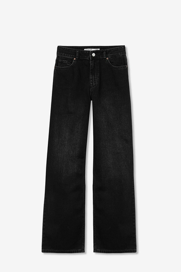 Tiffosi Bonnye Wide Leg Jeans Black