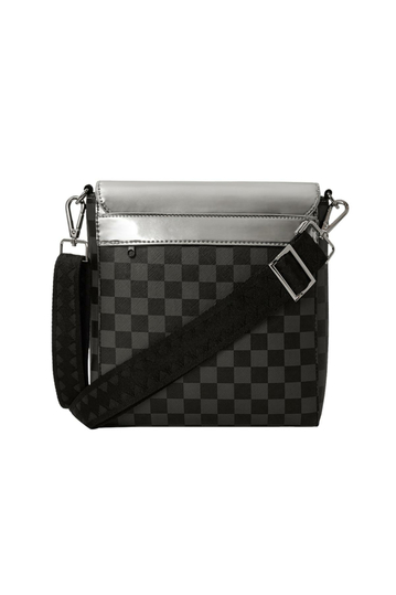 Sprayground Metallic Drip Sharks In Paris Crossbody Bag