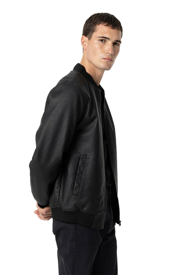 Tiffosi Mitchell PU Jacket Black