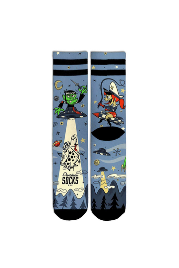 American Socks Alien Snatch Mid High Socks