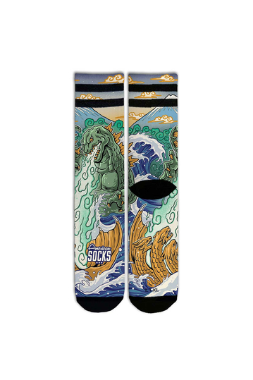 American Socks Kaiju King Mid High Socks