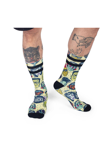 American Socks Villains Mid High Socks