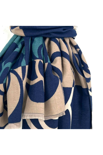Viscose Scarf Blue