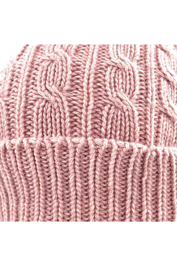 Cuffed Beanie Pink