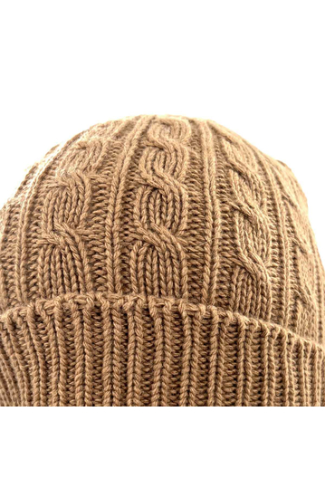 Cuffed Beanie Beige