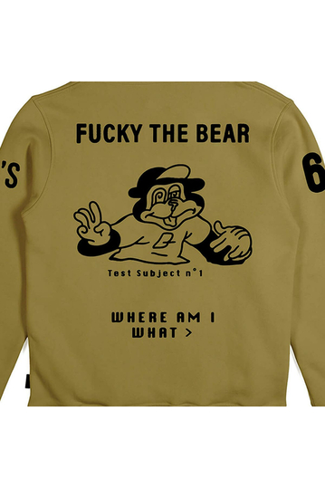 The Dudes Classic Φούτερ Test Subject #1 Olive