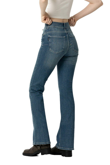 Tiffosi Light Push-up Bootcut Jeans Blue Wash