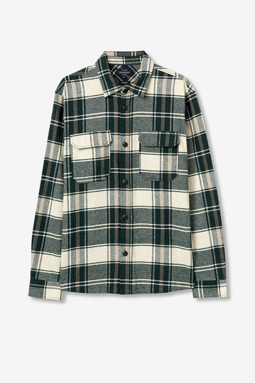 Tiffosi καρό πουκάμισο φανέλα πράσινο