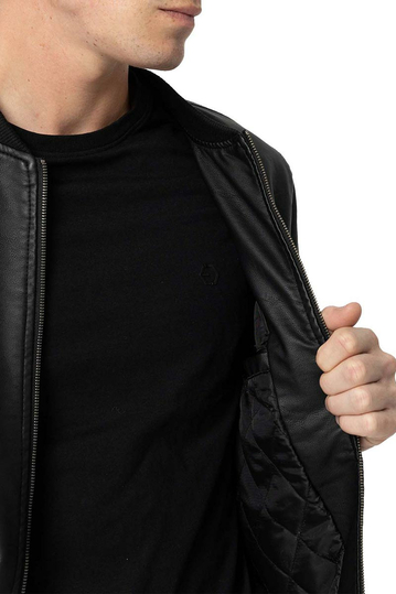 Tiffosi Mitchell PU Jacket Black