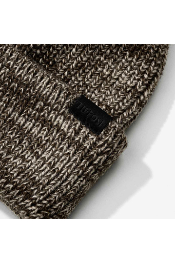 Tiffosi Two-Tone Beanie Brown