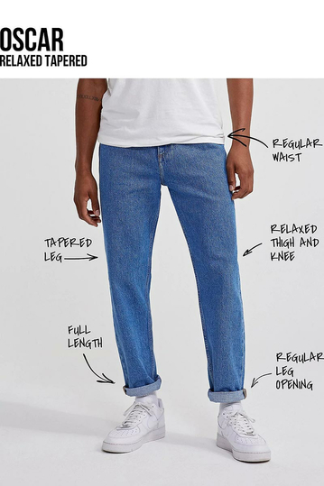 Lee Oscar Relaxed Tapered Jeans - Hastings