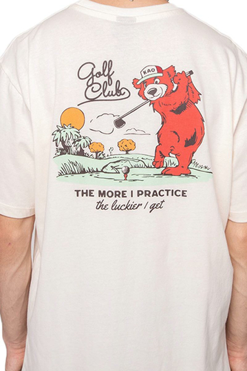 Kaotiko T-Shirt Golf Club Ivory